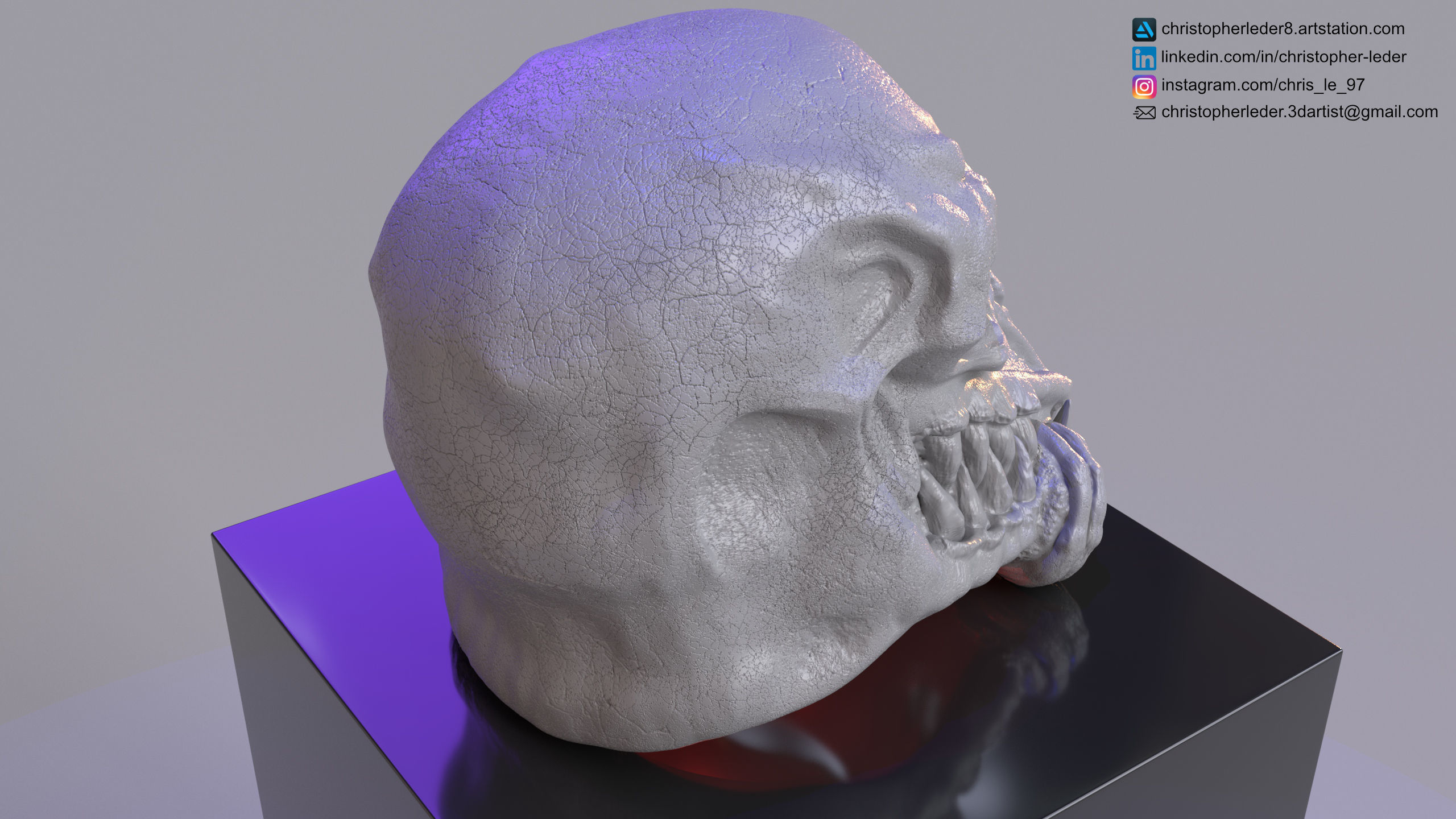 Star Wars Skull Death Trooper Helmet 3D print model_6