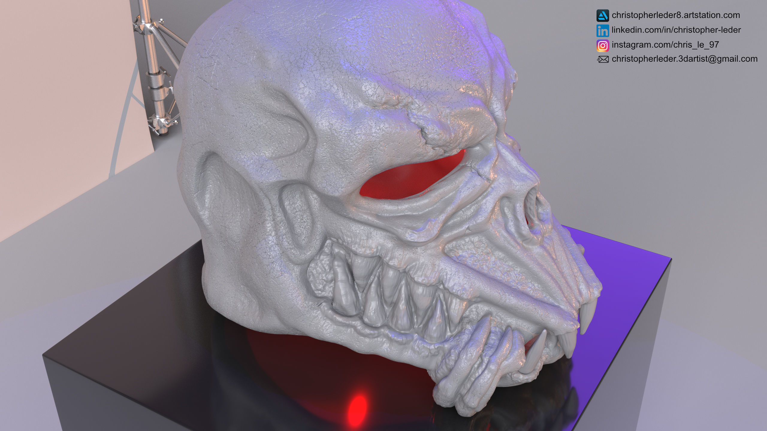 Star Wars Skull Death Trooper Helmet 3D print model_5