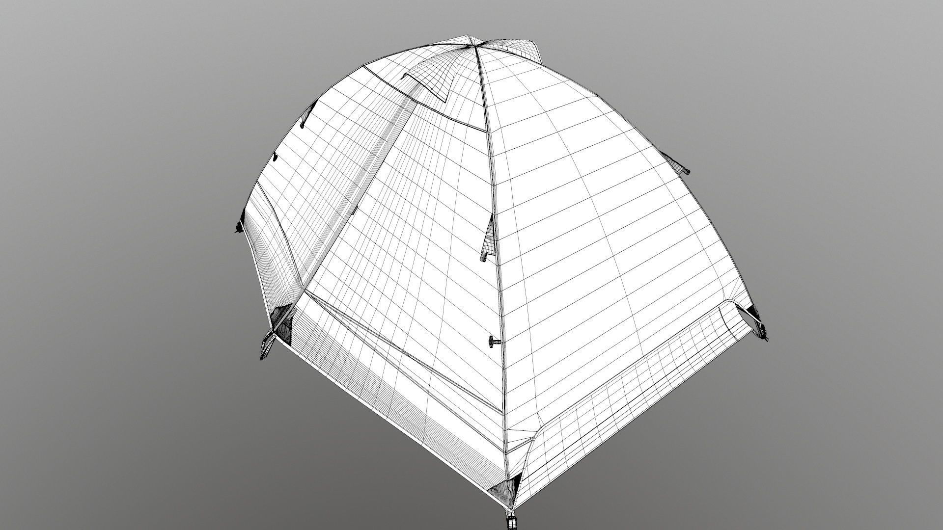 Hotbox Dome Tent 3D model_12