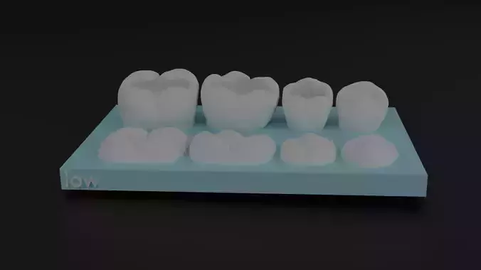 Dental Lower Arch  Models 3D print model 3D print model