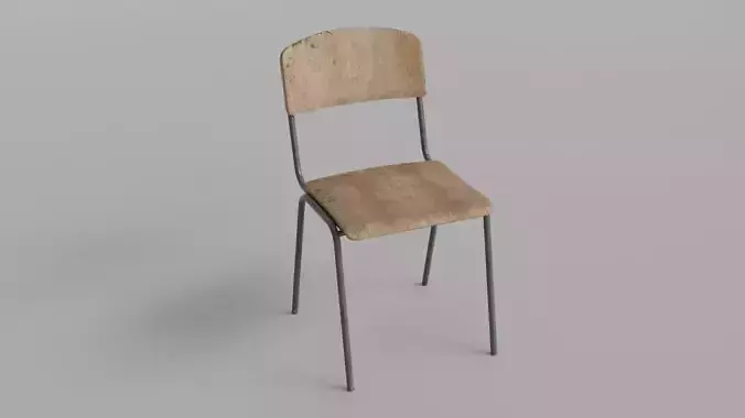 An Old School Chair 