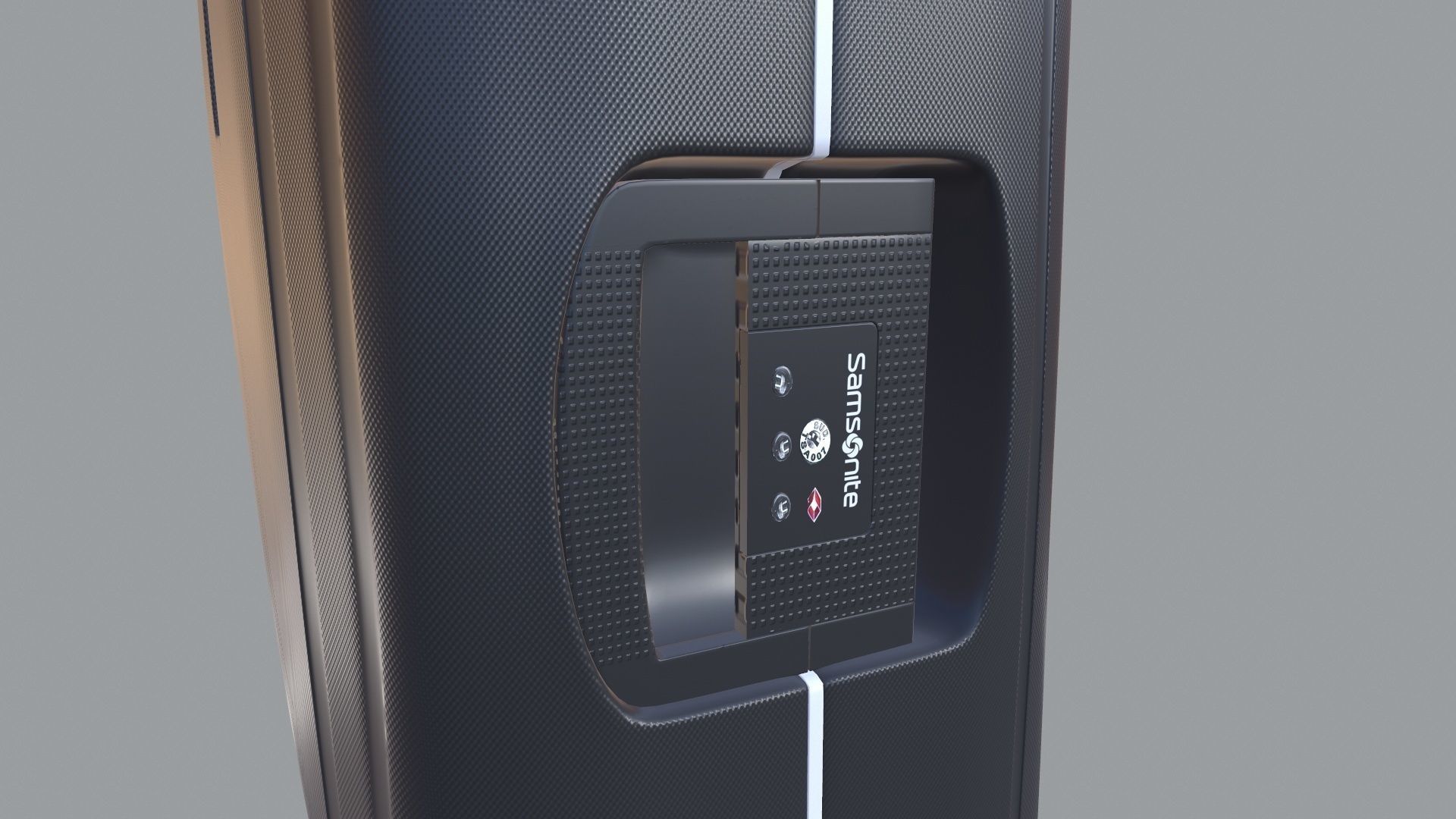 Samsonite Suitcase 3D model_13