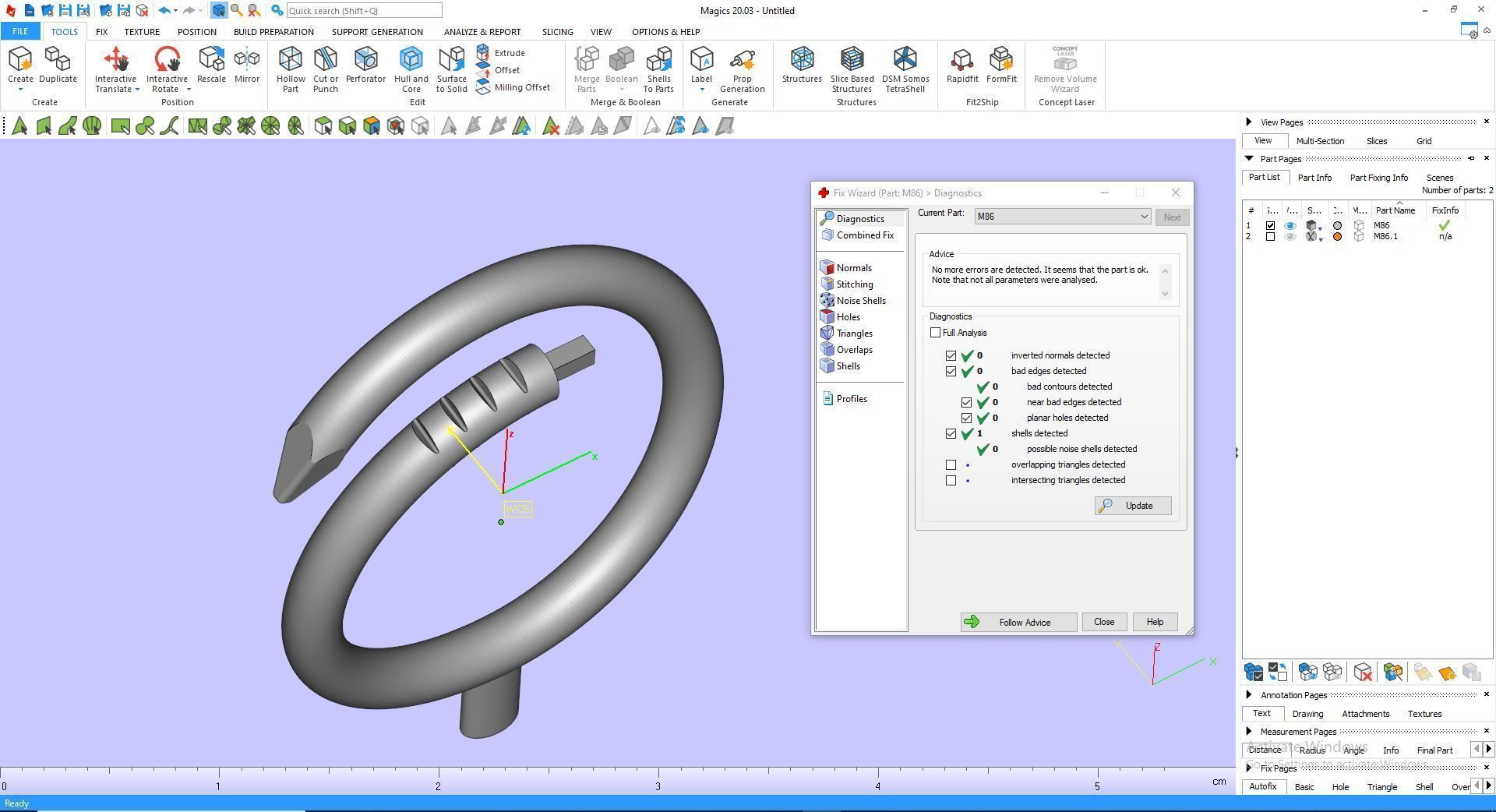 Ring M86 Women ring Size 9 5 US 3D print model_12