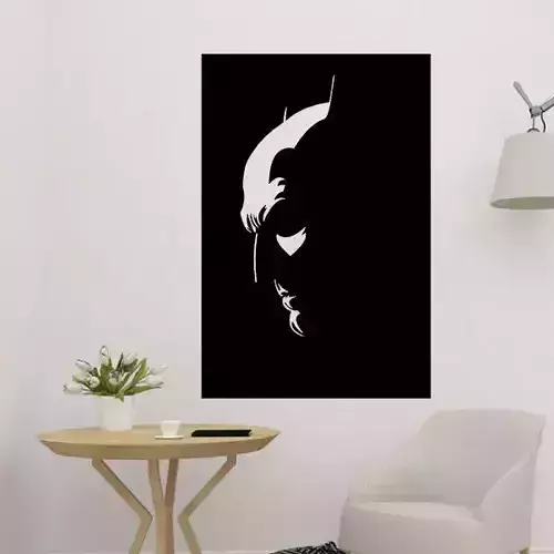 Batman Mural Art