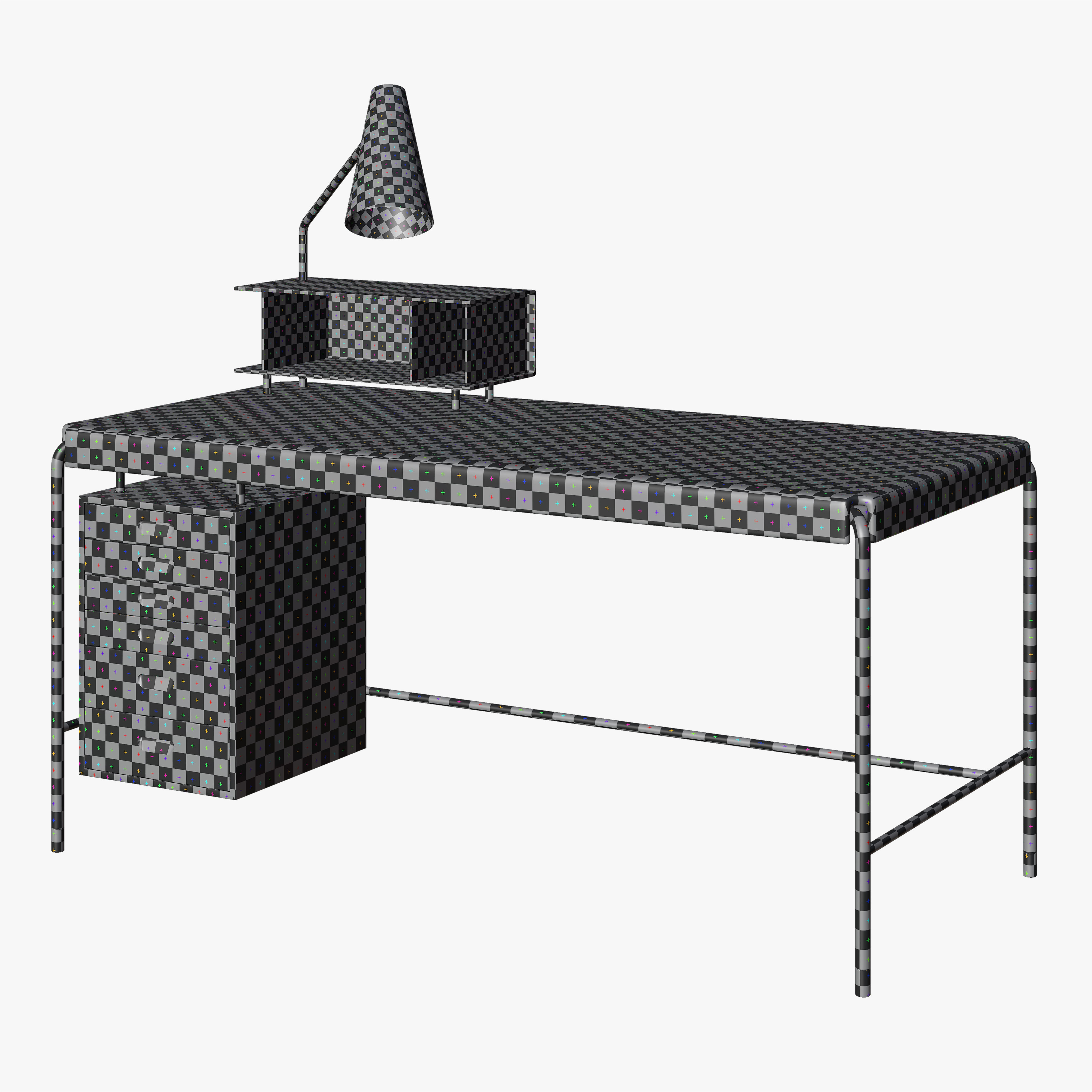 AJ52 Society Table with Lamp Module 3D model_8