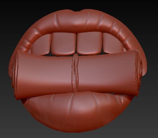 DOLLARS IN THE TEETH 3D PRINT MODEL 3D print model_12