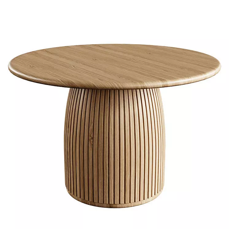 Tavolo rotondo 3D model_0