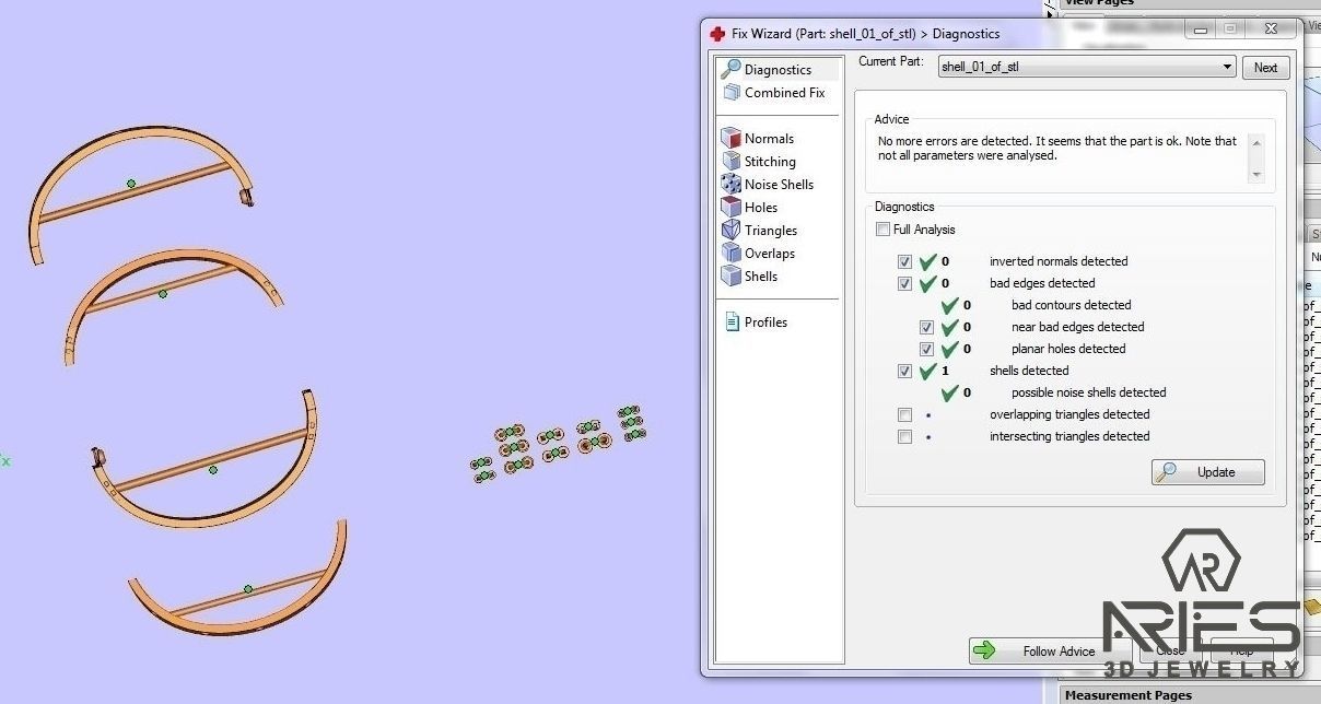 Woman Bracelet 3D print model D35 3D print model_6