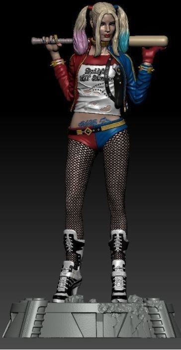 Harley Quinn 3D print model_7