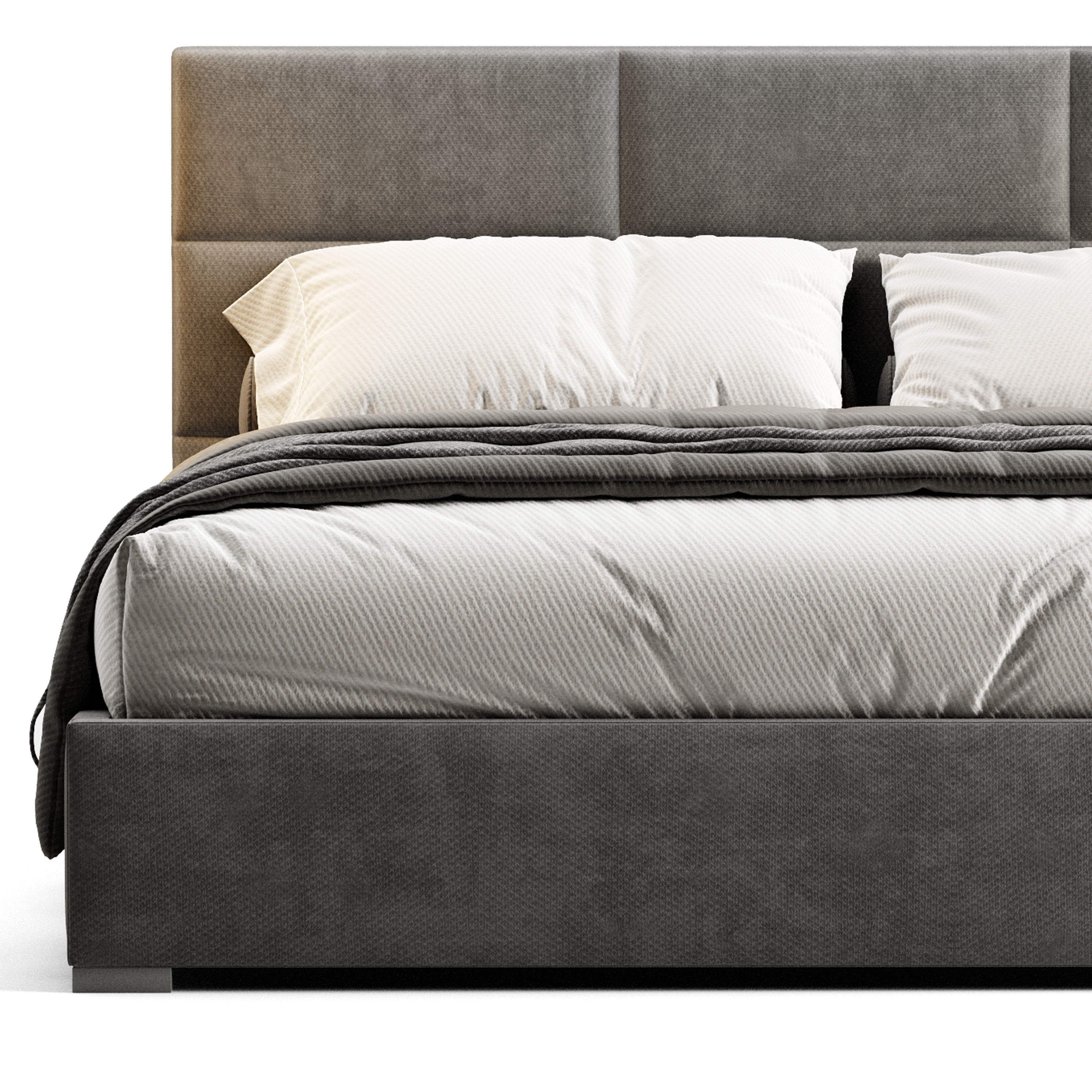 RH RECTANGULAR BED 3D model_1