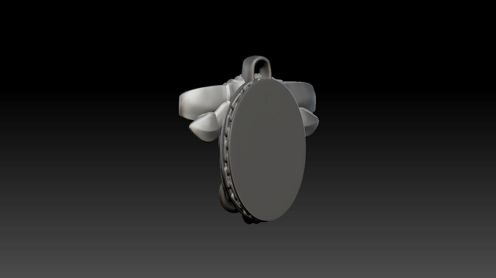 Pendant Taurus 3D print model_16