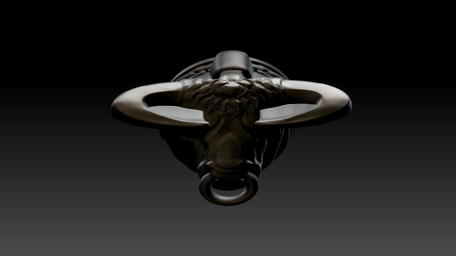 Pendant Taurus 3D print model_30