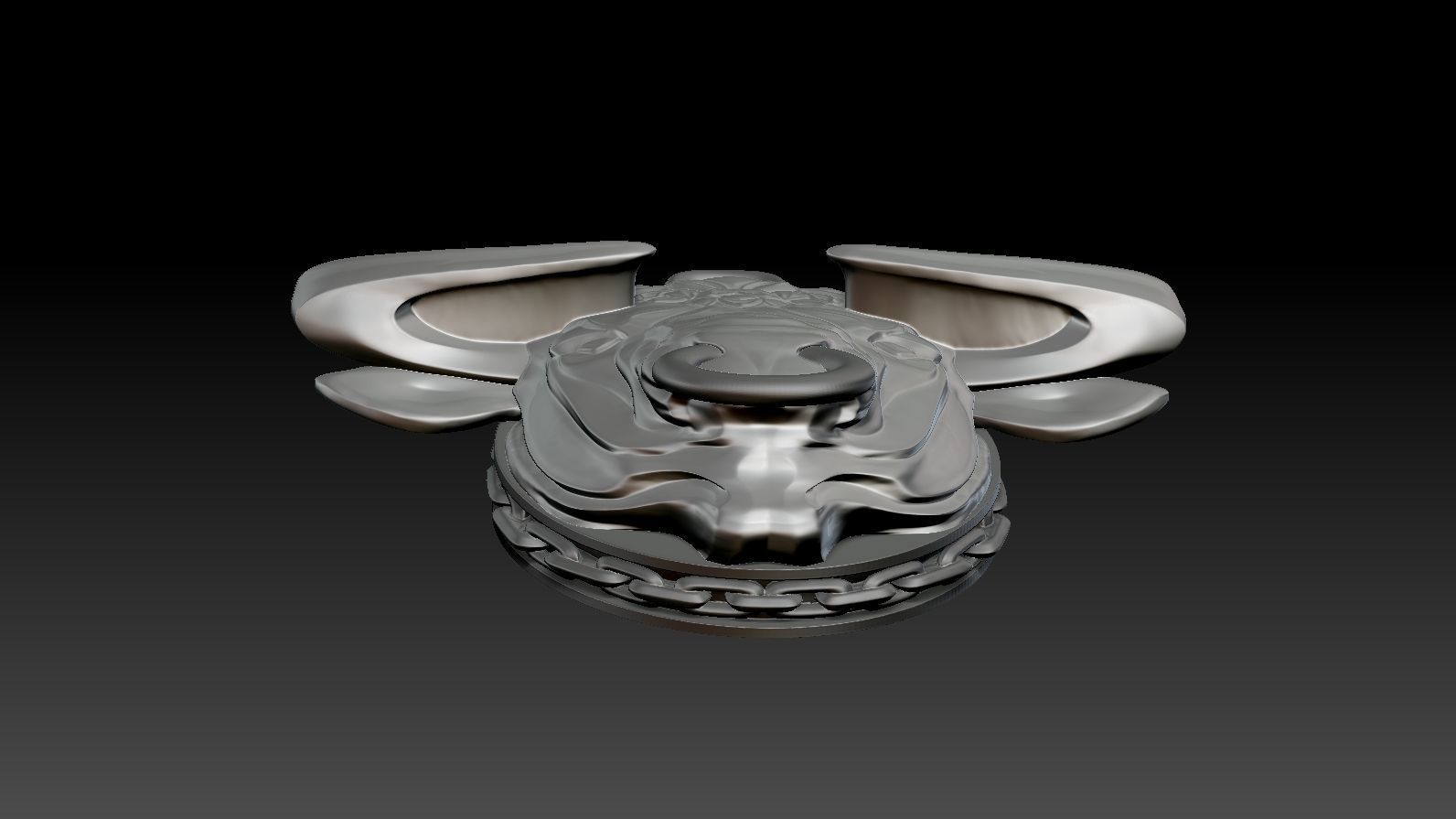Pendant Taurus 3D print model_27