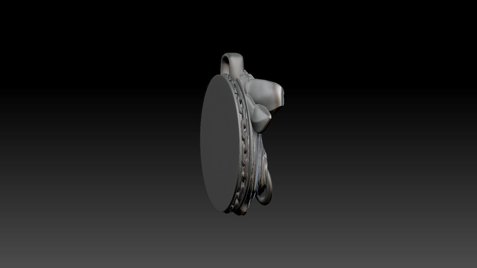 Pendant Taurus 3D print model_19