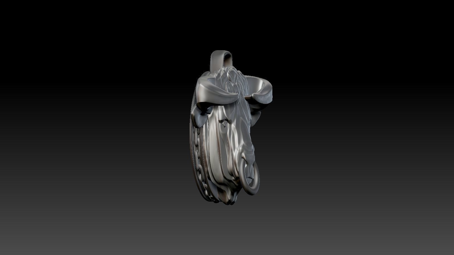 Pendant Taurus 3D print model_21