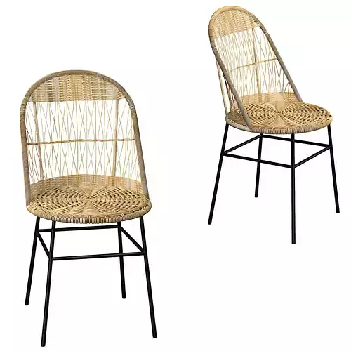 Chair rattan outdoor