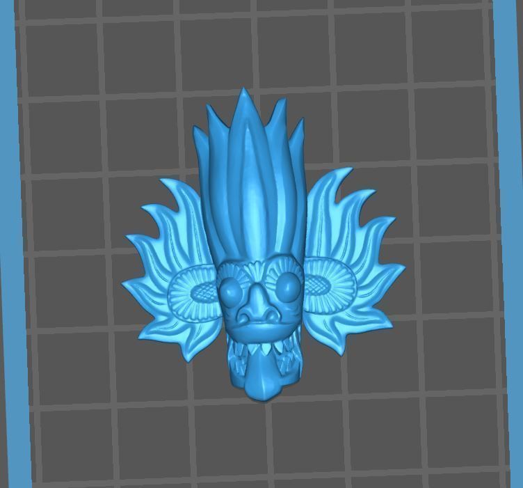 SriLankan Traditional mask GARA YAKA 3D printable model 3D print model_2