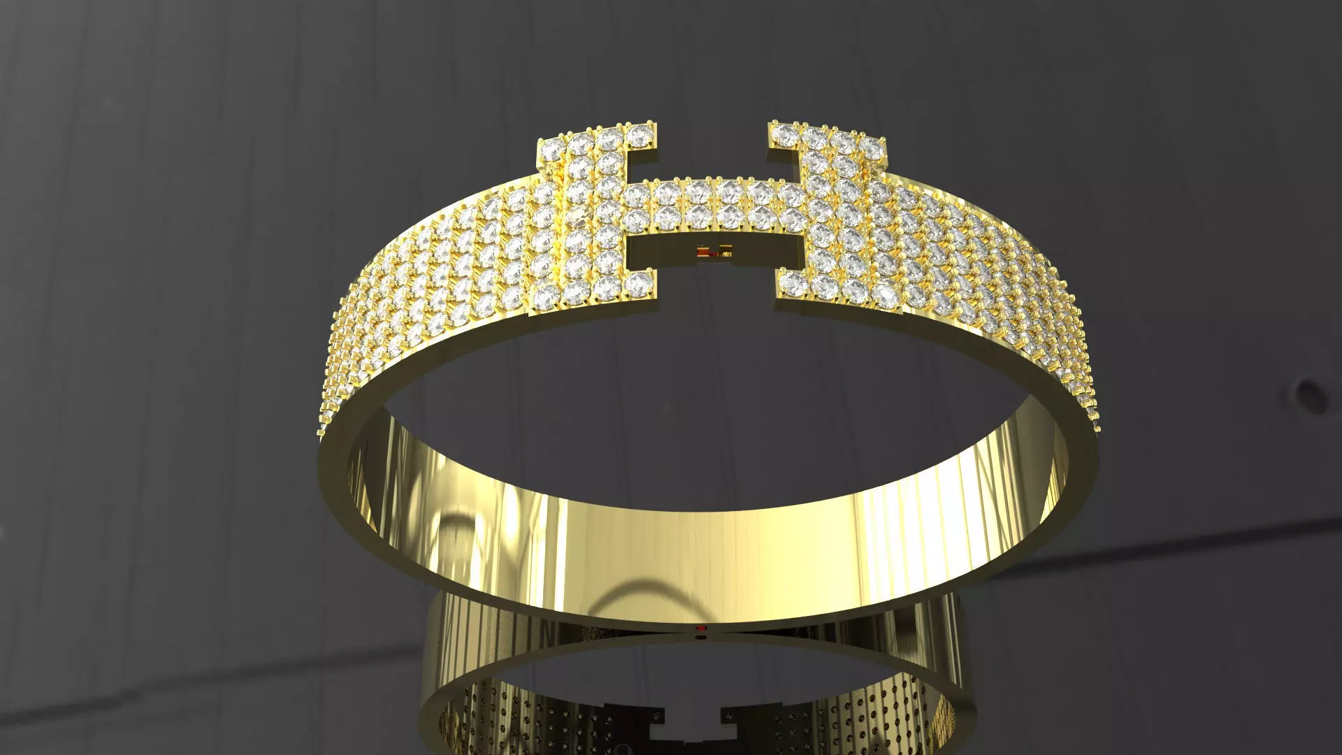 Bracelet Hermes 3D print model_0