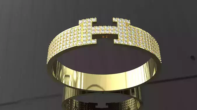 Bracelet Hermes 3D print model