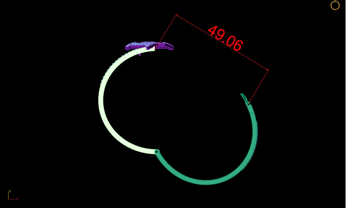 Bracelet Hermes 3D print model_7