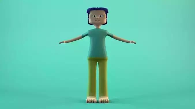 CHARACTER MODEL cartoon