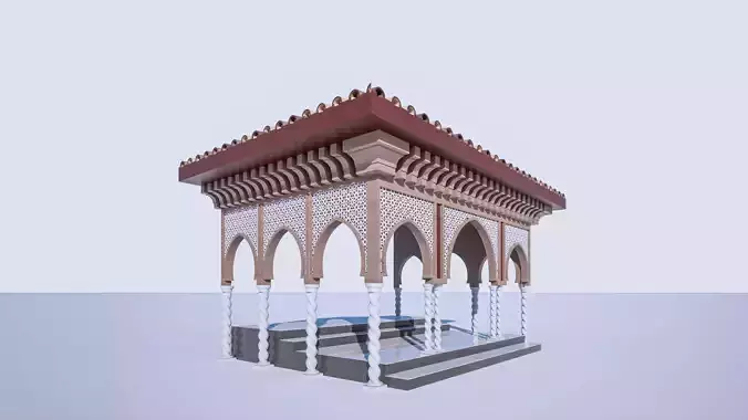 Arabic And Islamic Entrance Gate