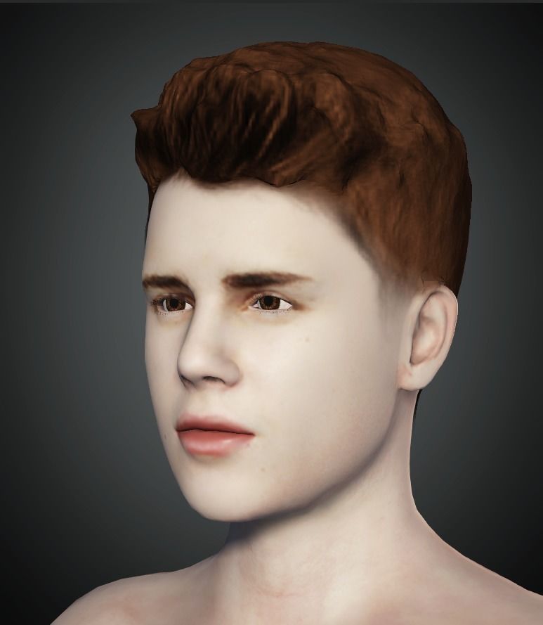 Highly Detailed 3D Model of Justin Bieber 3D model_1