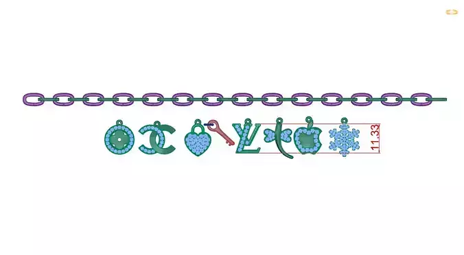 Bracelet  3D print model