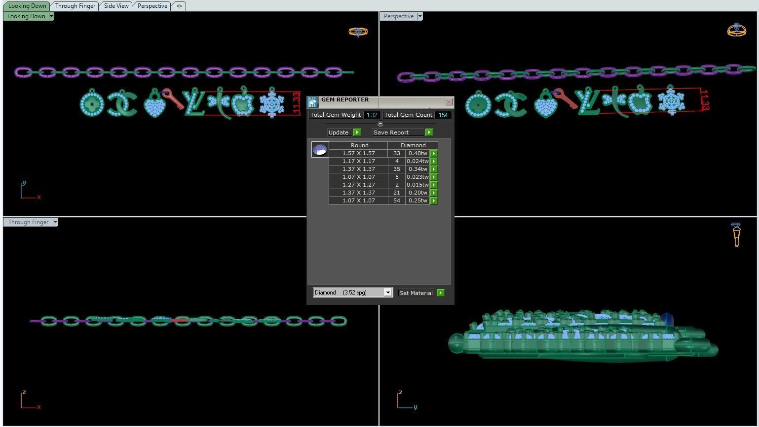 Bracelet  3D print model_1