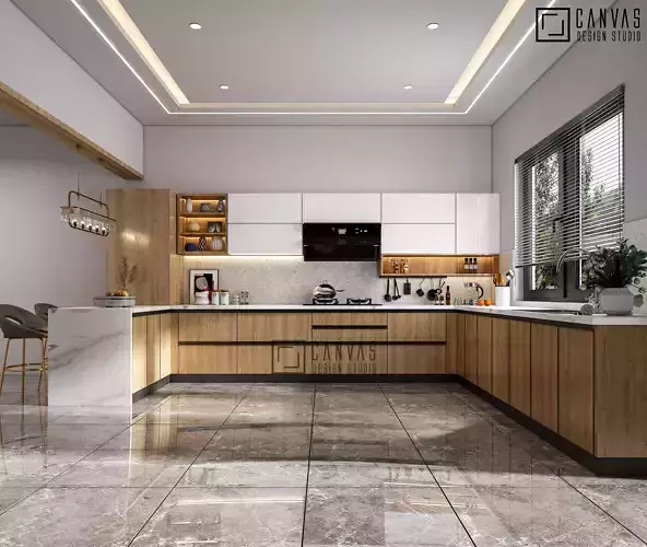 3D HIGH QUALITY KITCHEN INTERIOR