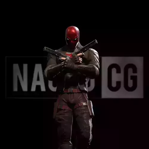 Fan Art Red Hood Statue - Standalone version 3D print model