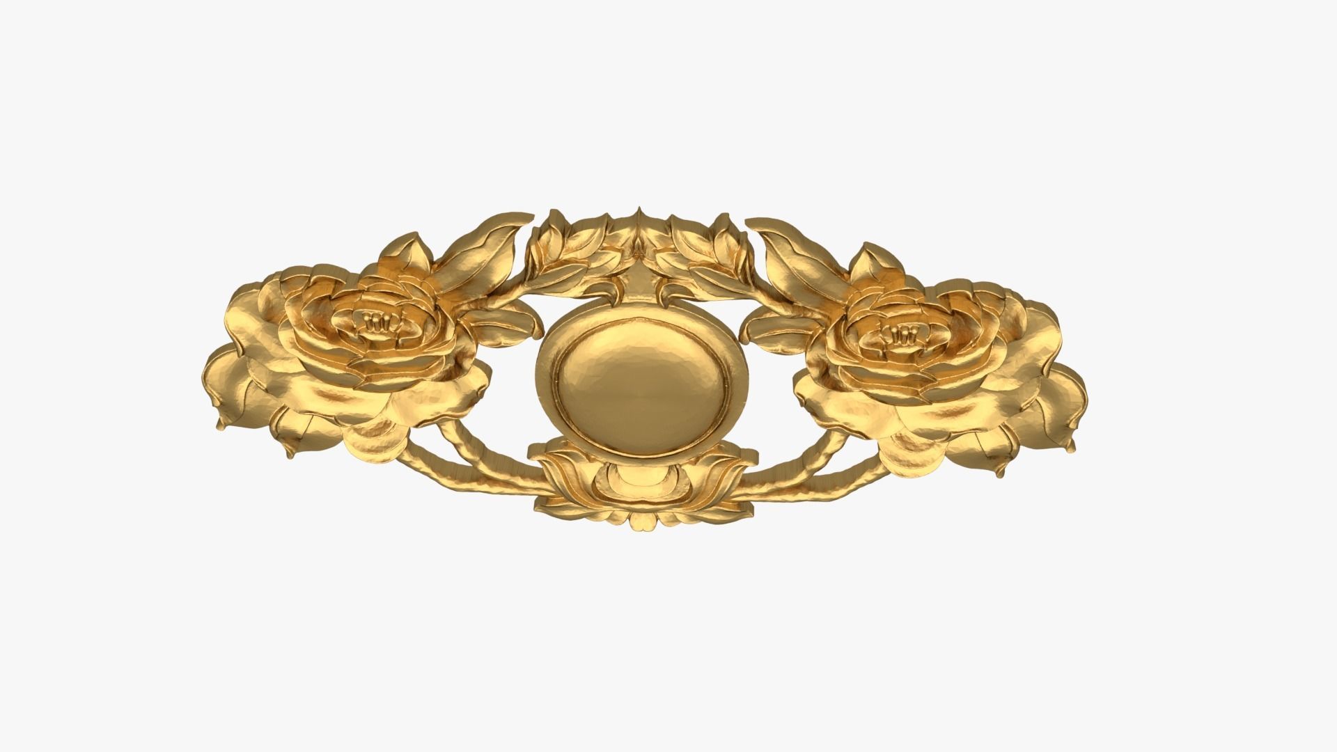 Classic decor ornament 238 3D model_4
