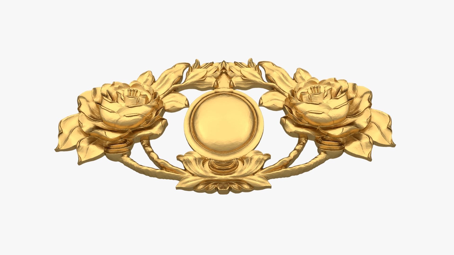 Classic decor ornament 238 3D model_2