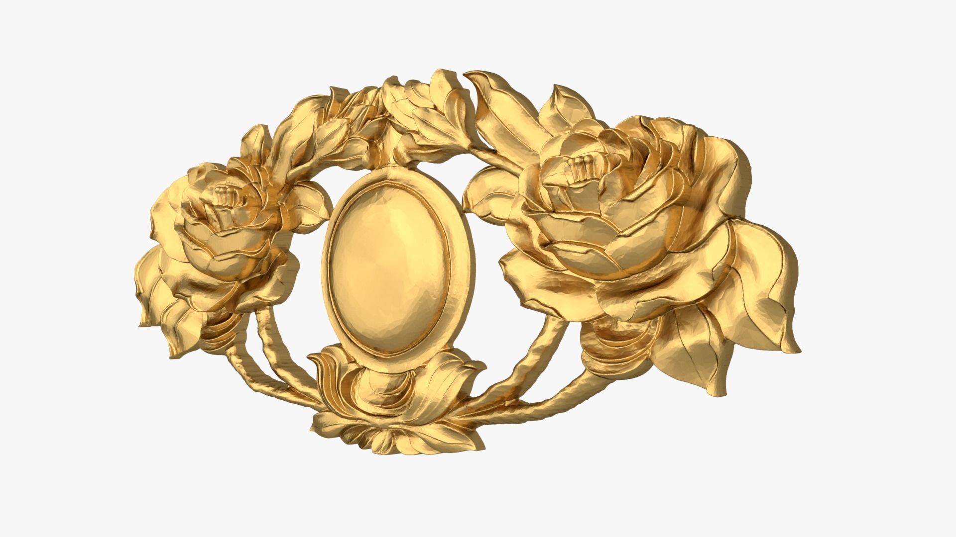 Classic decor ornament 238 3D model_3