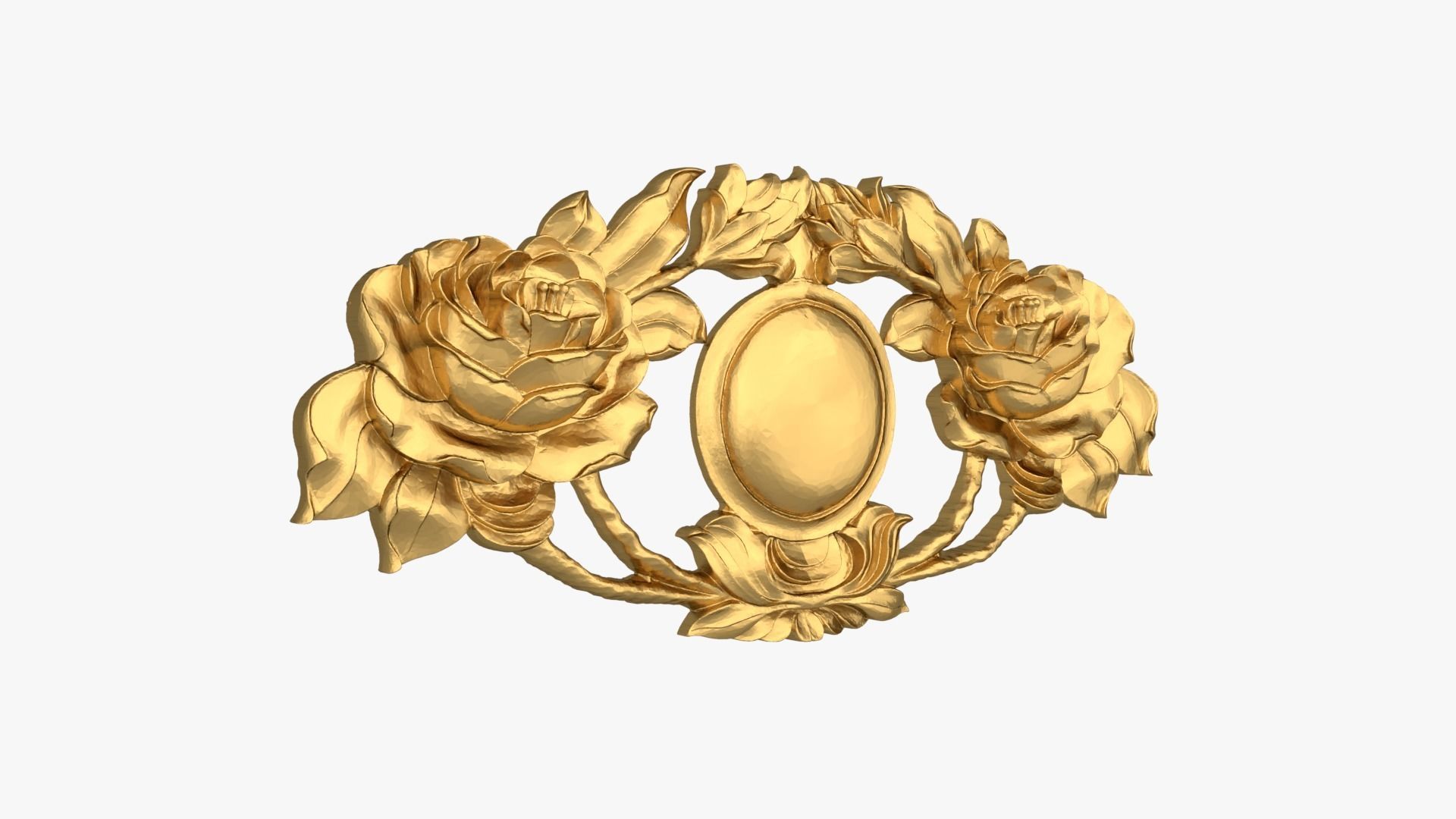 Classic decor ornament 238 3D model_1