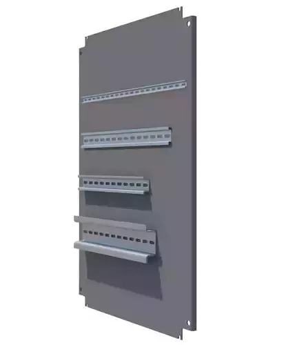 Parametrical DIN rails TH-series for Revit