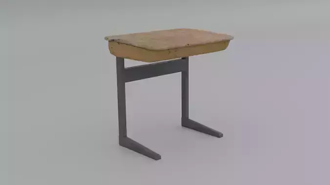 An Old School Desk
