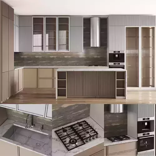 Kitchen 059 3D model