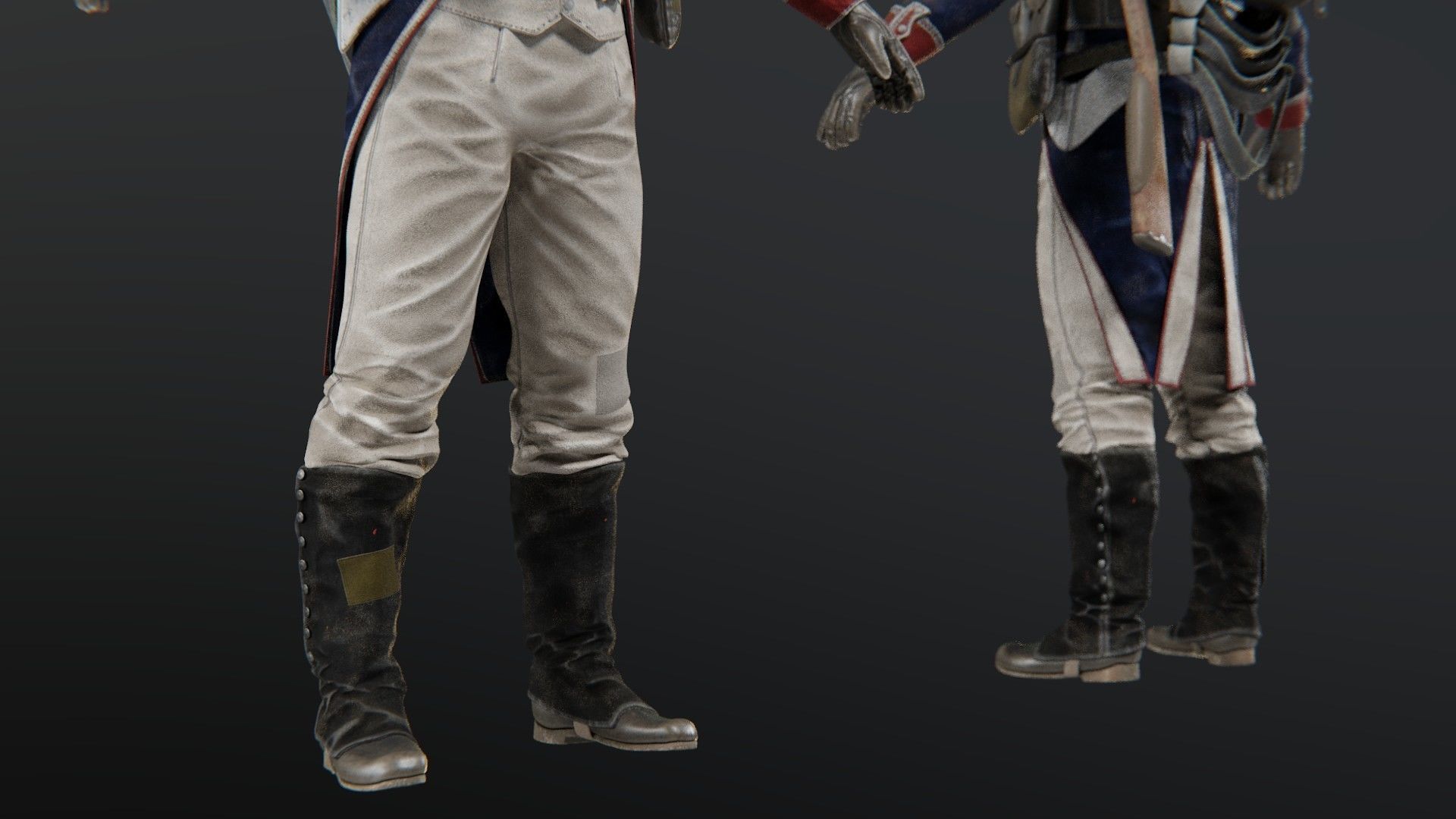 Soldier Napoleon Infantry 3D model_7