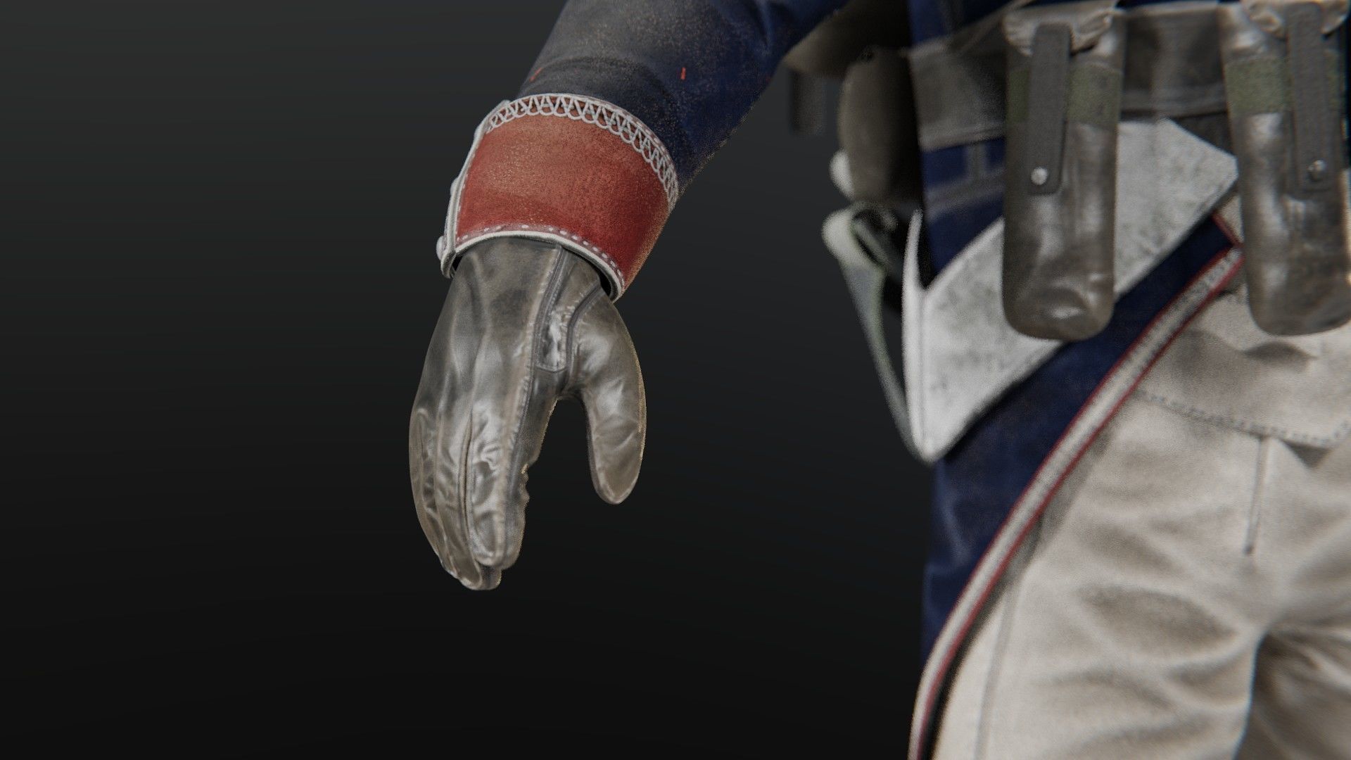 Soldier Napoleon Infantry 3D model_9