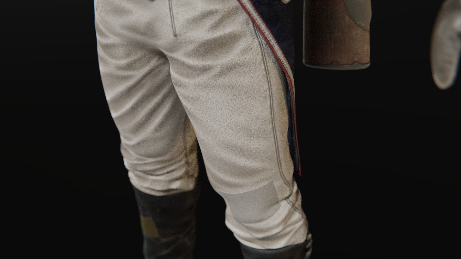 Soldier Napoleon Infantry 3D model_8