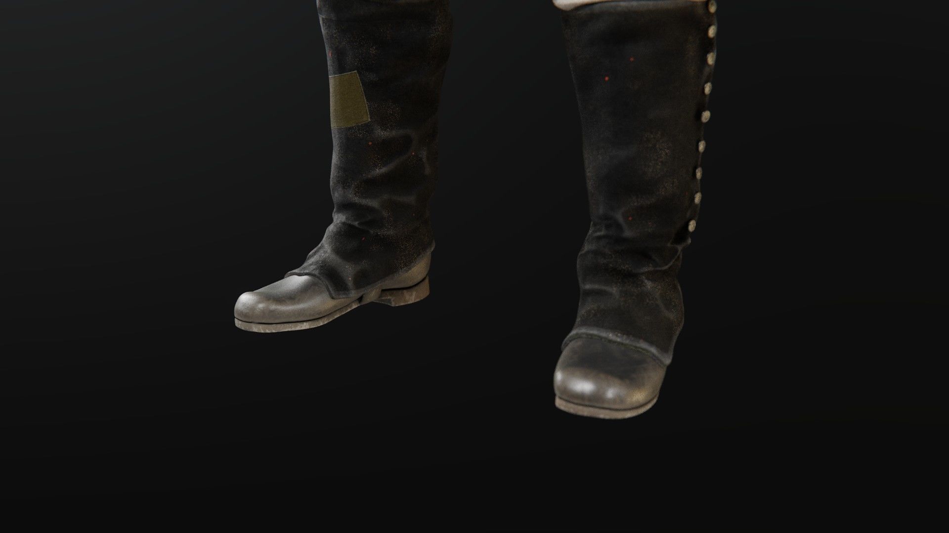 Soldier Napoleon Infantry 3D model_12