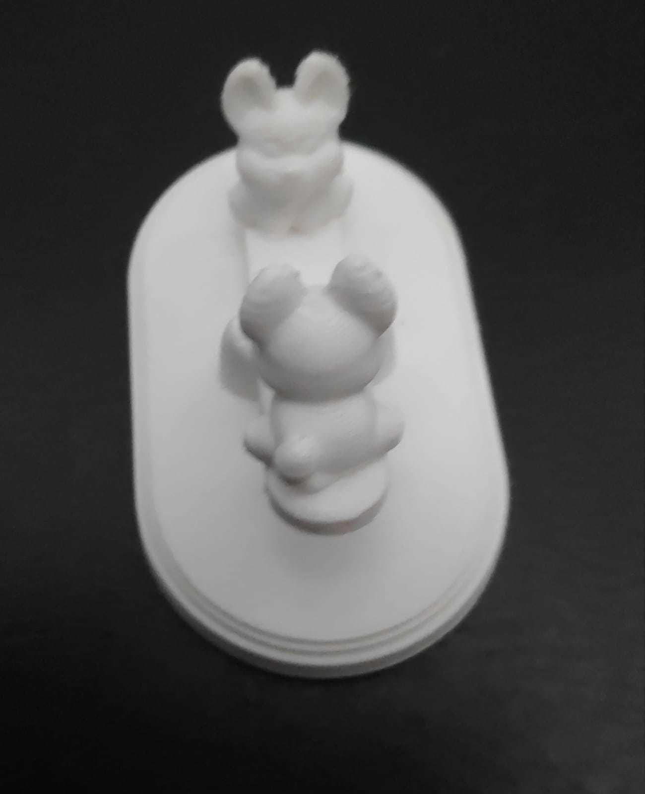 Foxes Having Fun 3D print model_7