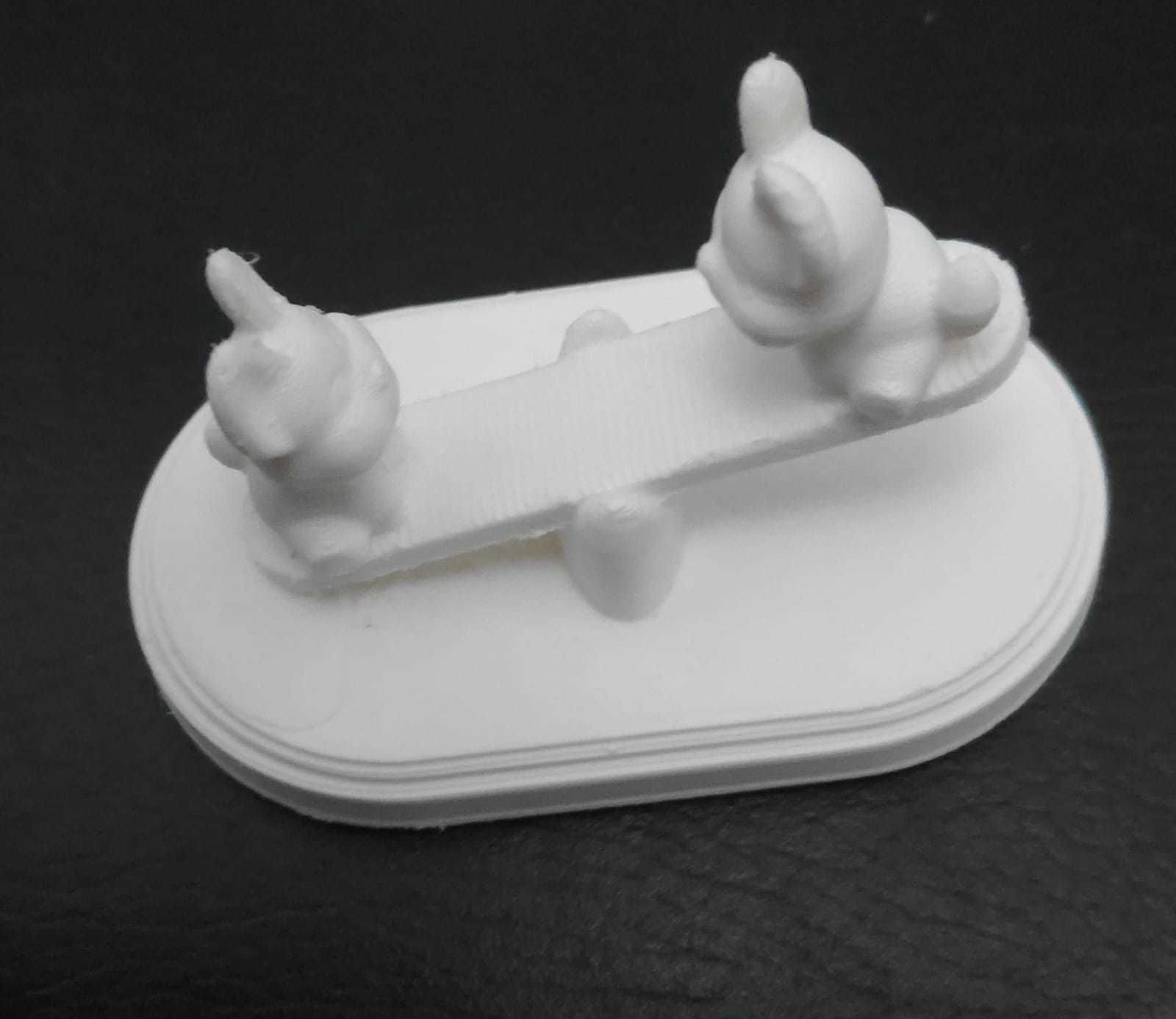 Foxes Having Fun 3D print model_9