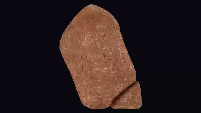 Kizildag - Hartapu Monument Low-poly 3D model