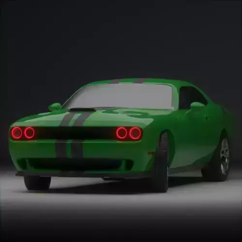  REALISTIC DODGE CHALLENGER CAR