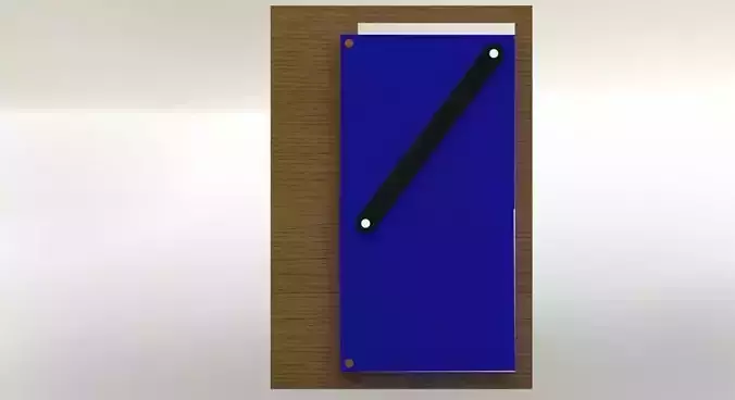 Toggle two door mechanism