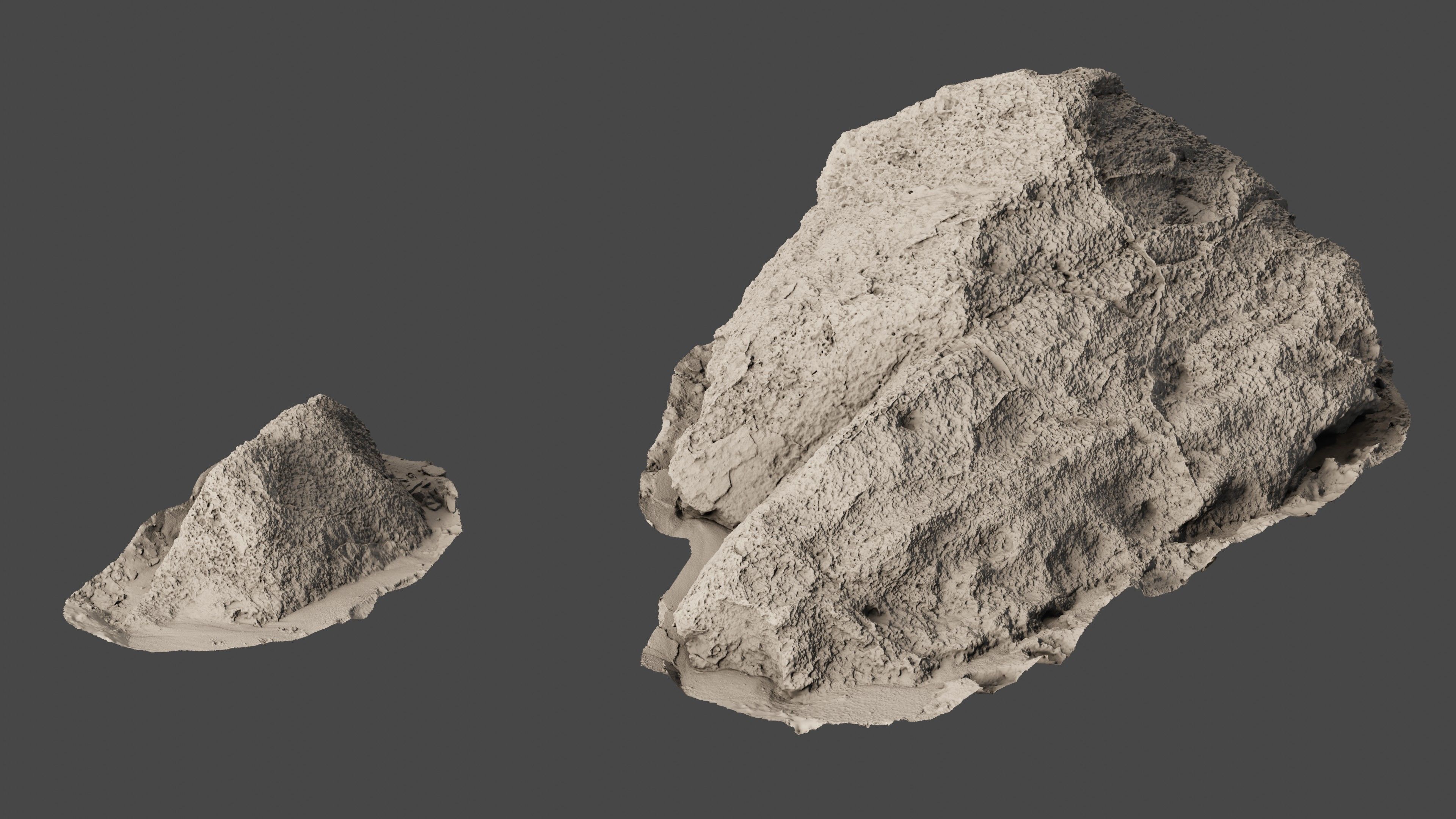 Rock31 two rocks 3D model_19