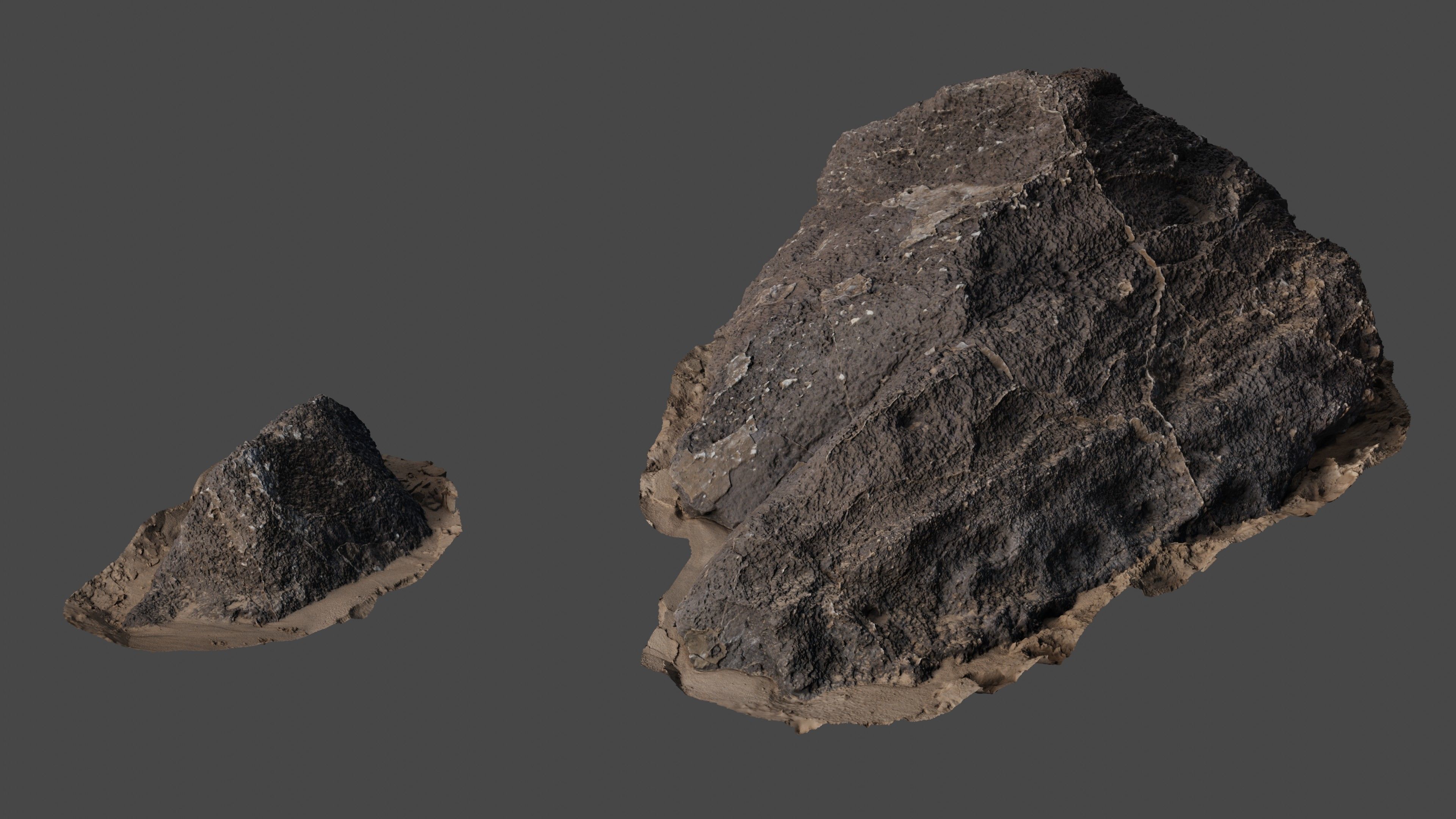 Rock31 two rocks 3D model_15