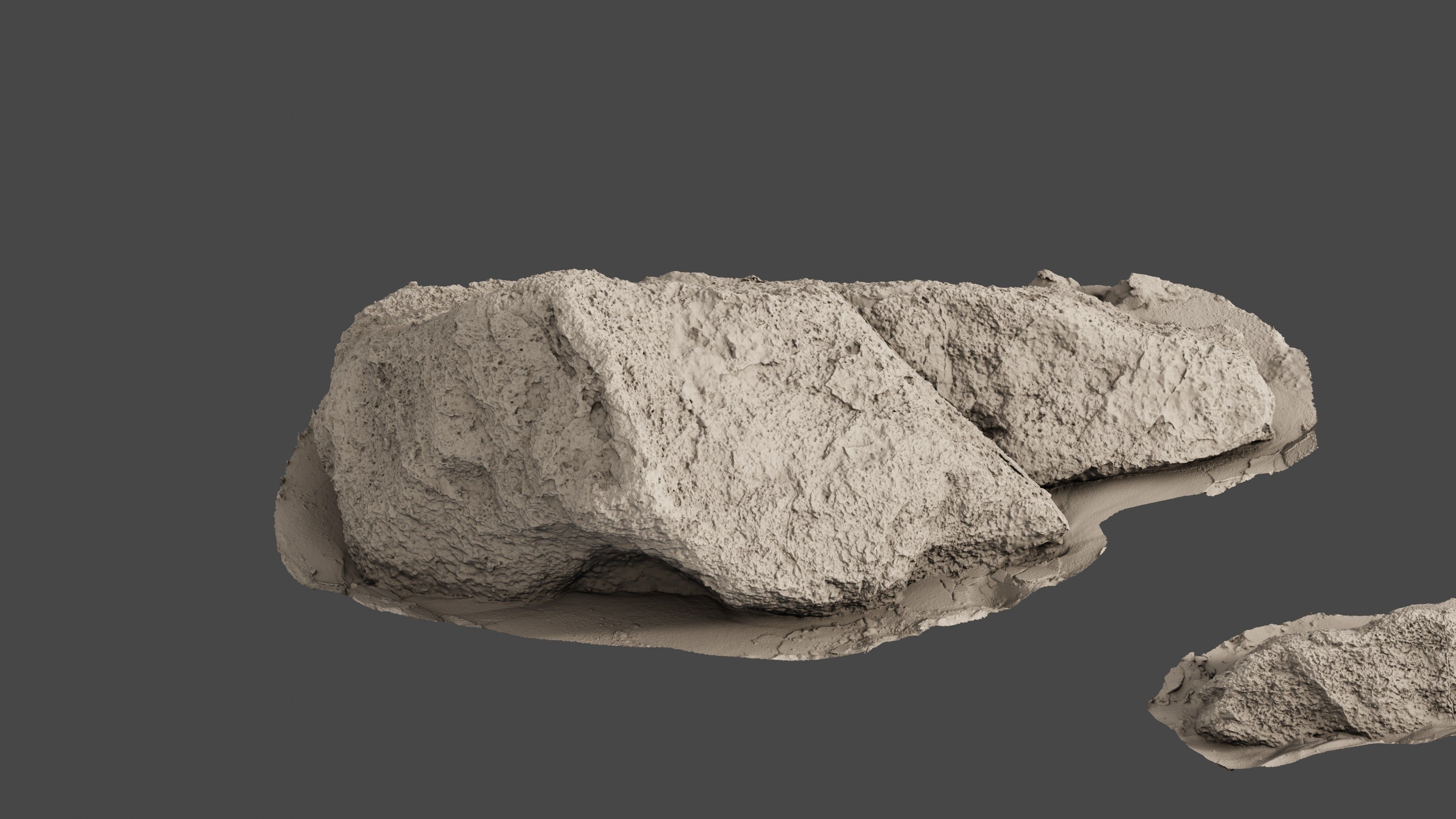 Rock31 two rocks 3D model_6